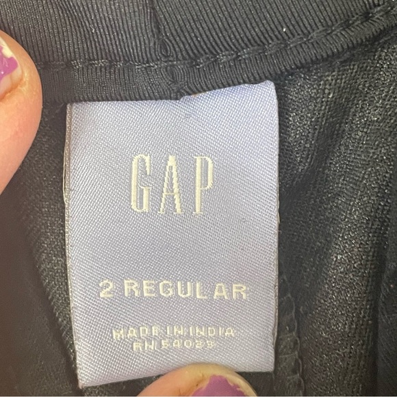 Gap Maternity Size 2 Regular Gray Stretch Wool Blend Straight Leg Work Pants - Picture 11 of 14